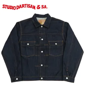 ダルチザン ステュディオ・ダ・ルチザン STUDIO D'ARTISAN 45周年限定生産 13.0oz 石川台 デニム ジャケット 2ndタイプ SP-089 トートバッグ付属 【2024年春夏新作】