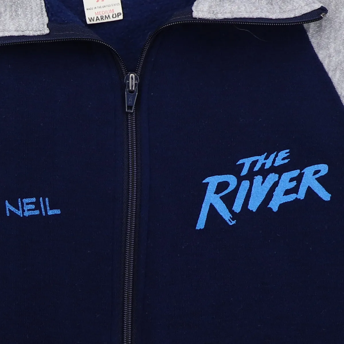 1980 Bruce Springsteen The River Crew Zip Jacket