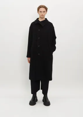 5 Buttons Asymmetry Coat