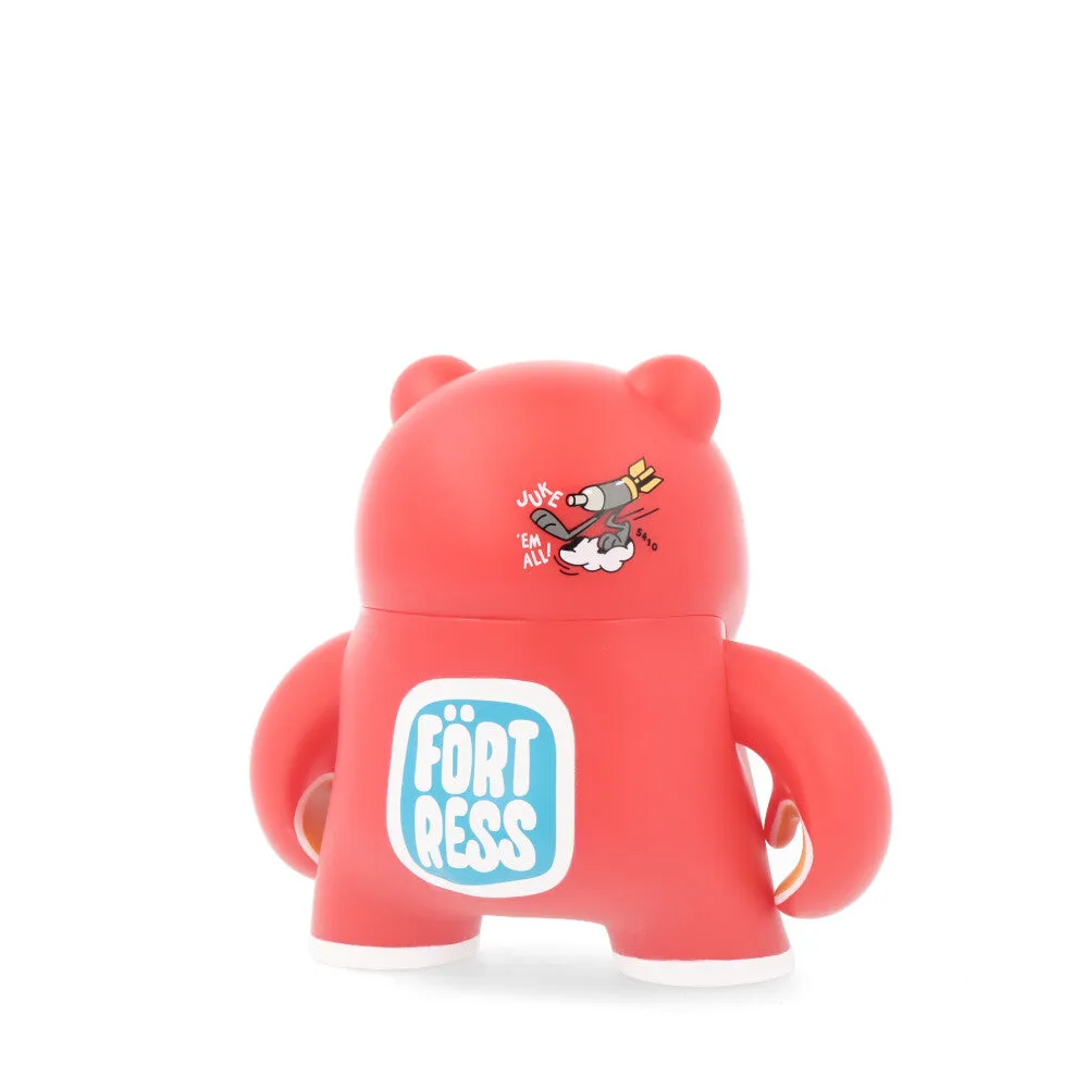 6" Teddy Troops 2.0 series - Basic red