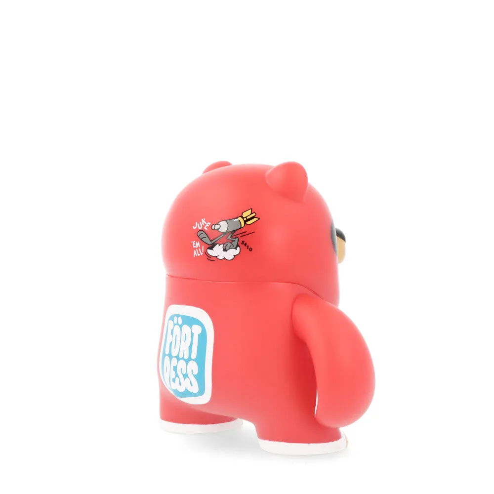 6" Teddy Troops 2.0 series - Basic red