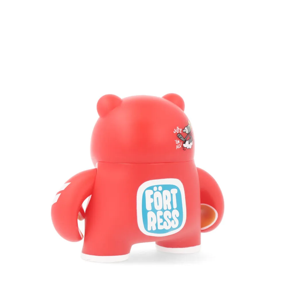 6" Teddy Troops 2.0 series - Basic red