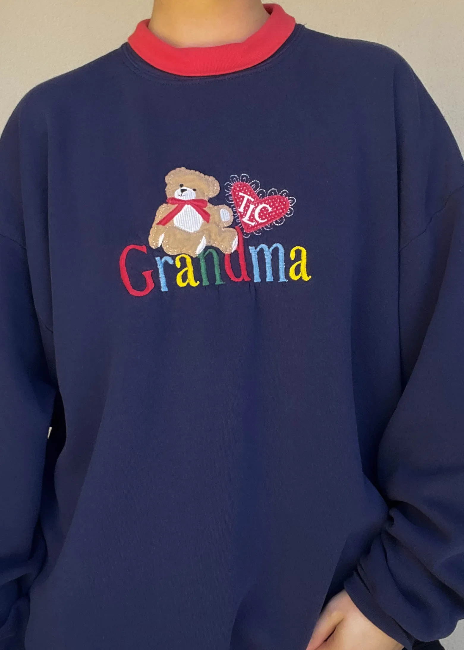 90's TLC Teddy Pullover (L-XL)