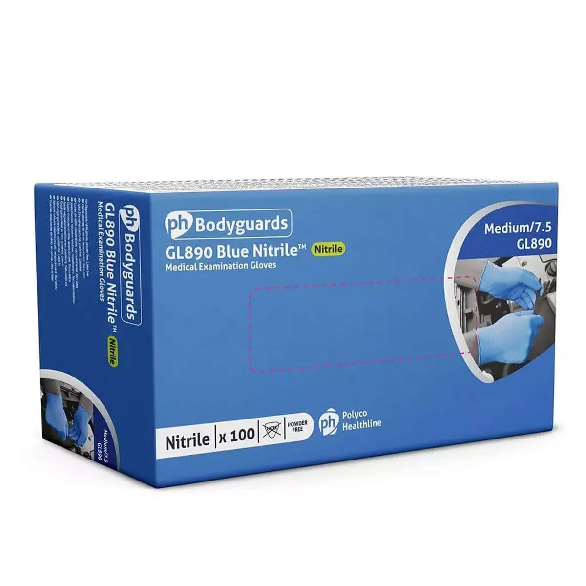 Agrihealth Blue Nitrile Gloves