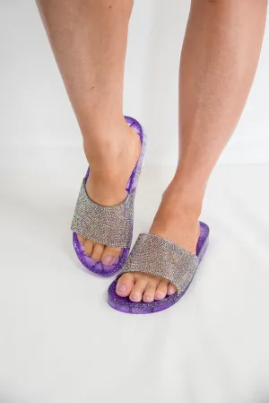 Always Sunny Sandal in Purple [Online Exclusive]