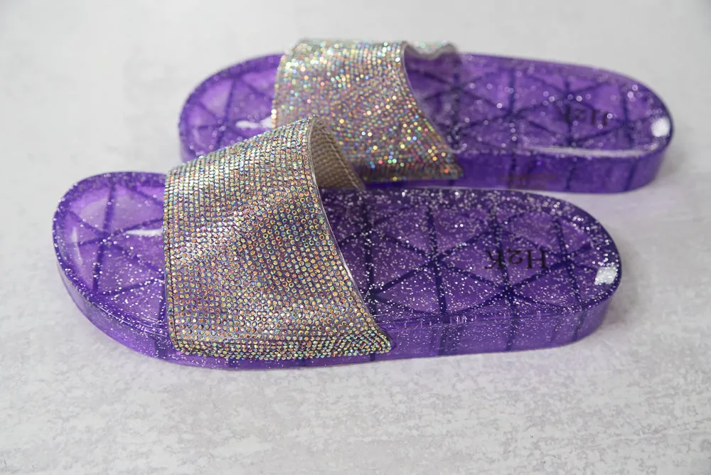 Always Sunny Sandal in Purple [Online Exclusive]