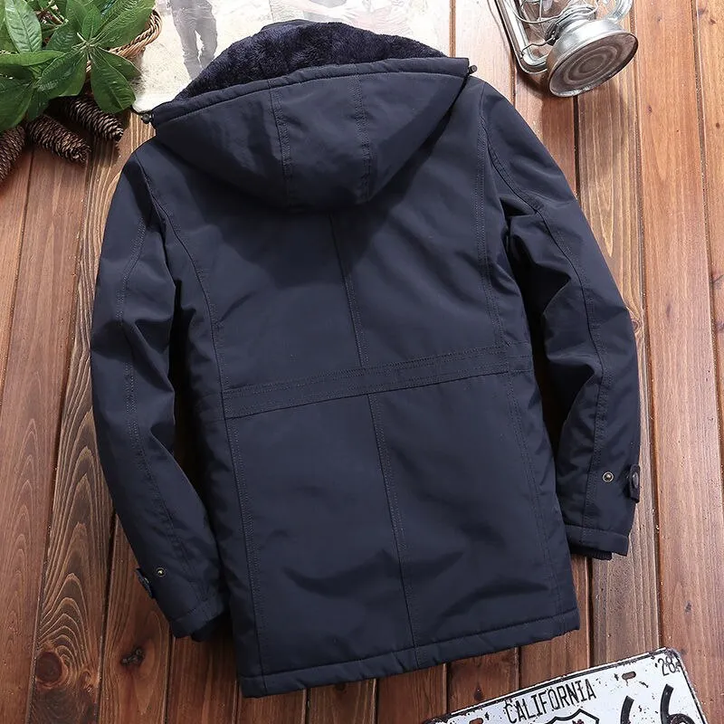 Antonios WindBreaker Hooded Jacket Men