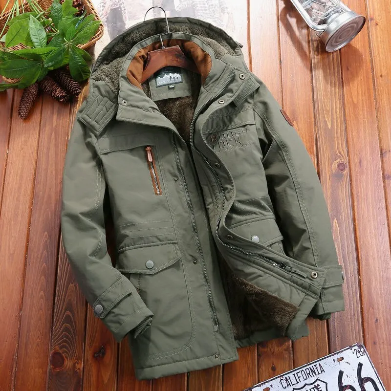 Antonios WindBreaker Hooded Jacket Men