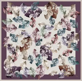 Armine Fann Floral Silk Scarf No. 17