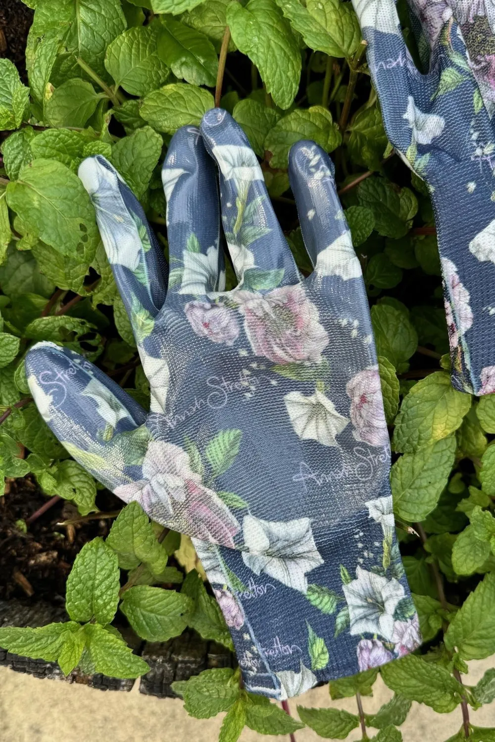 AS Gardening Gloves - Indigo Trumpet