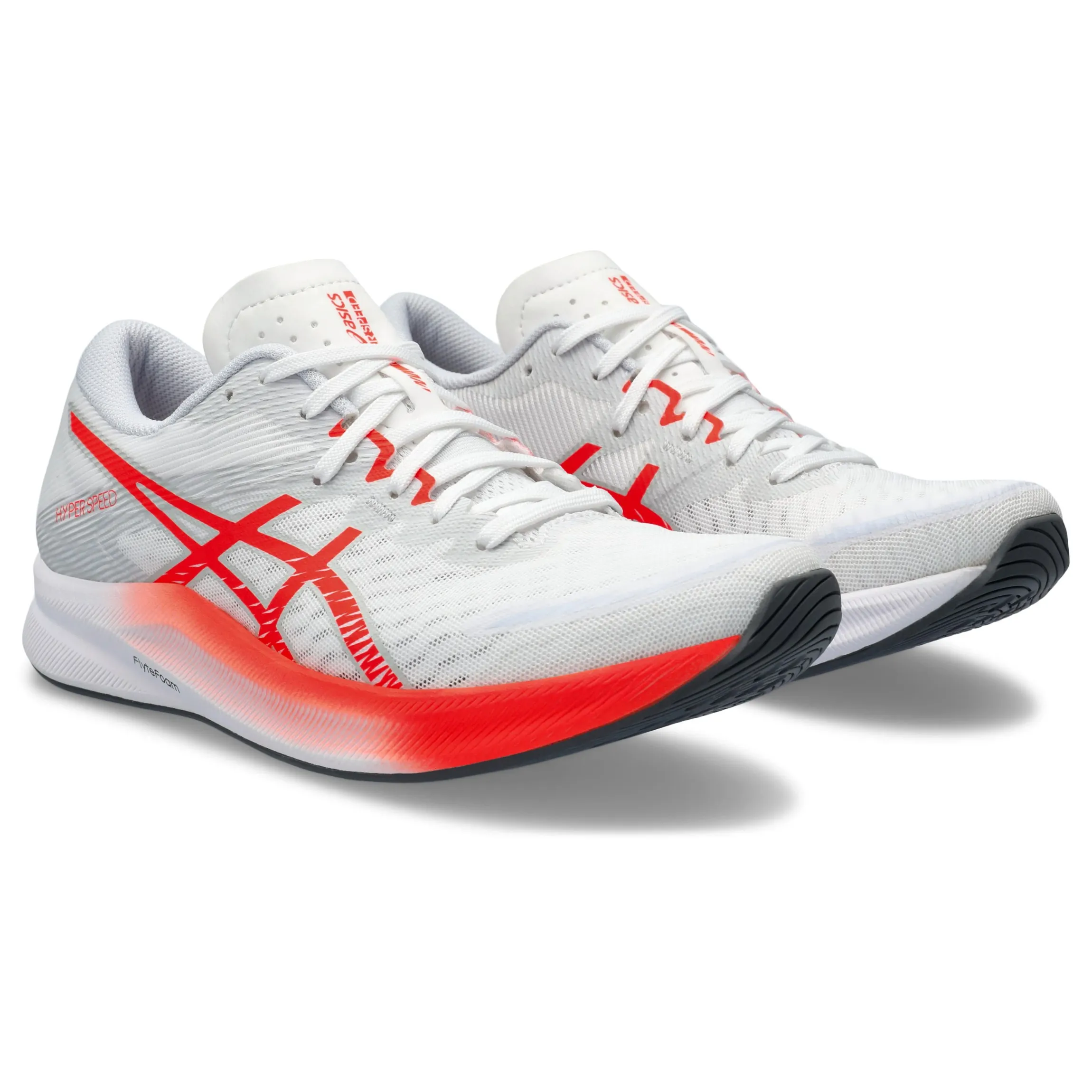 ASICS HYPER SPEED 3（Women's） WHITE/SUNRISE RED