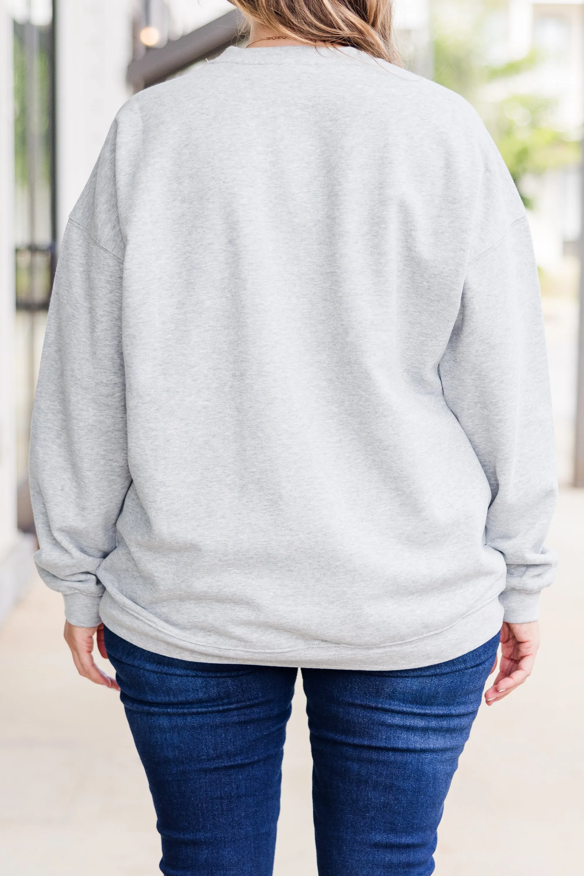 Aspen Vacation Pullover, Heather Grey