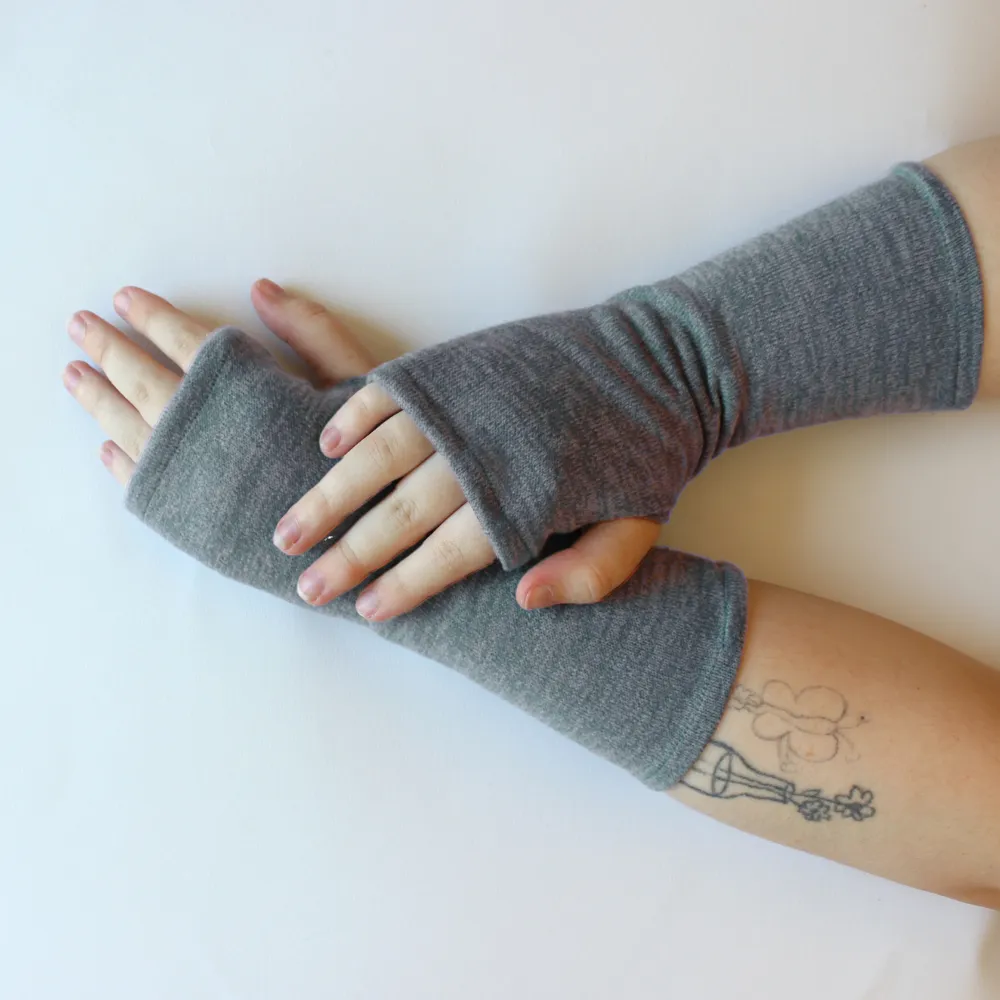 Autumn Knit Fingerless Gloves