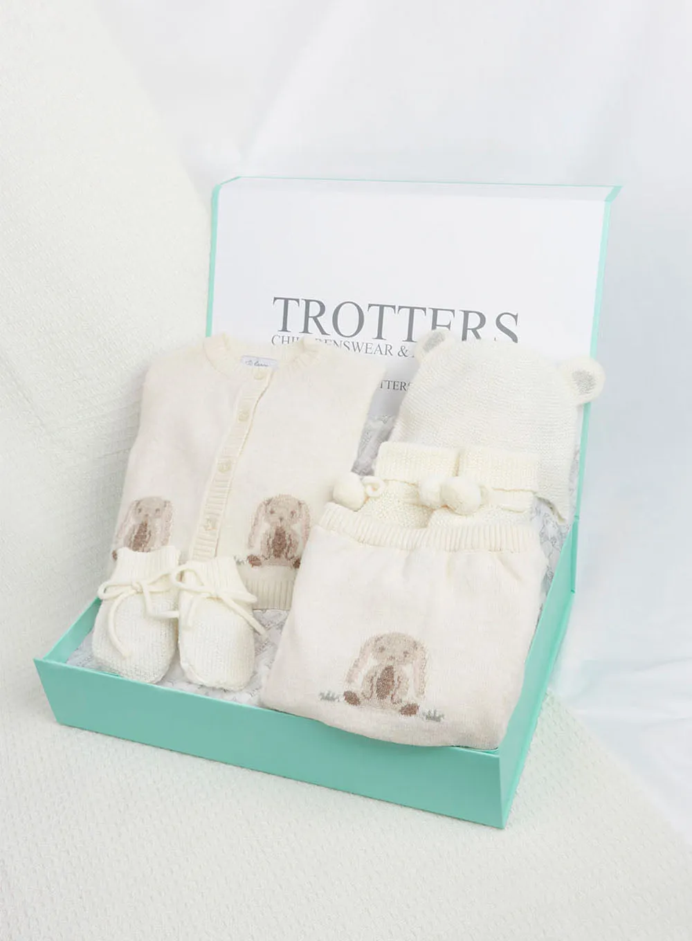 Baby Bunny Knitted Gift Set