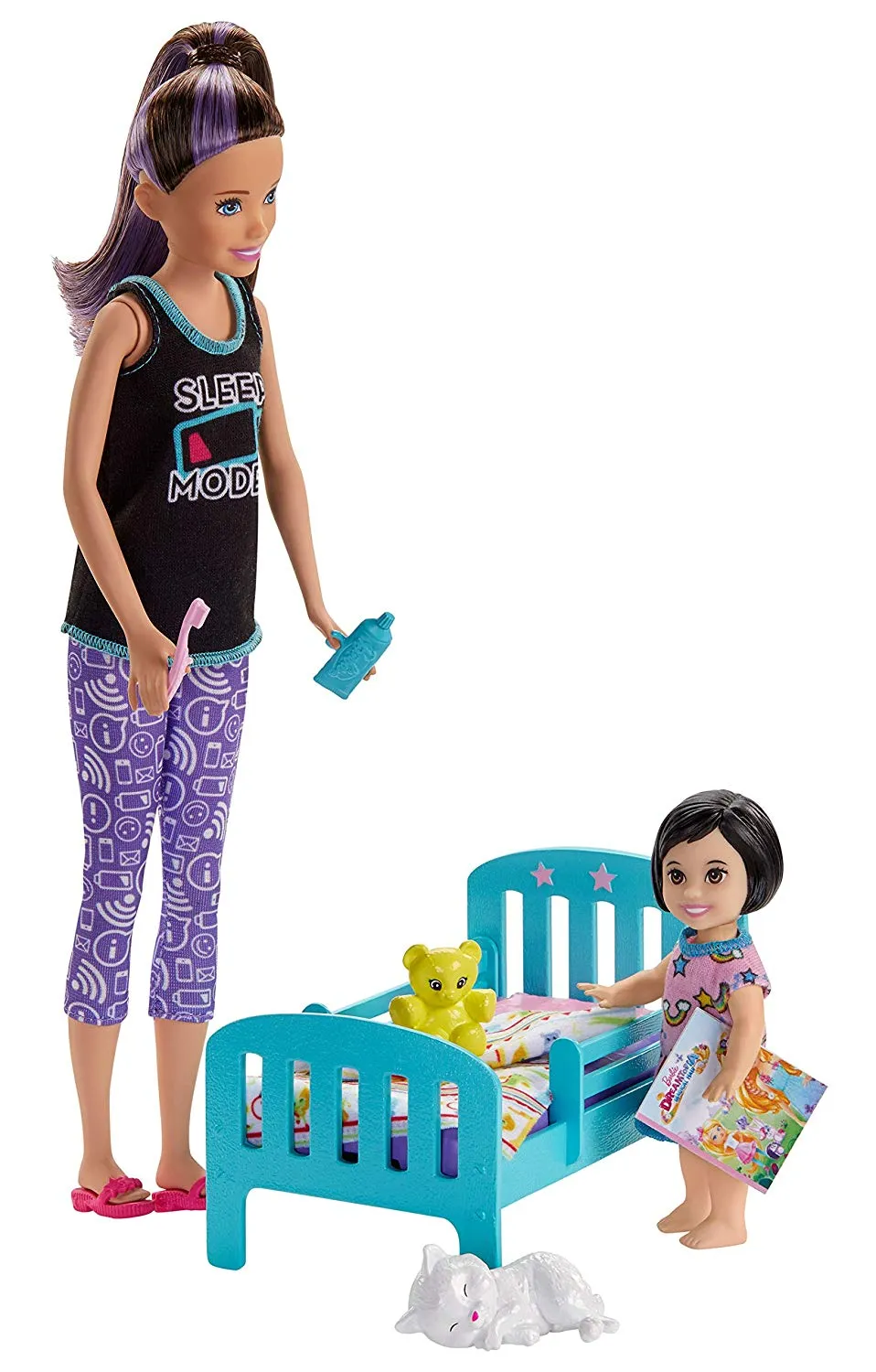 Barbie Skipper Babysitters Inc. Bedtime Playset