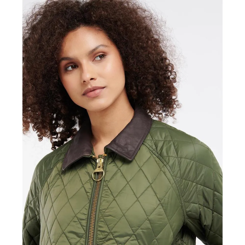 Barbour Kelham Ladies Quilted Jacket - Olive/Classic