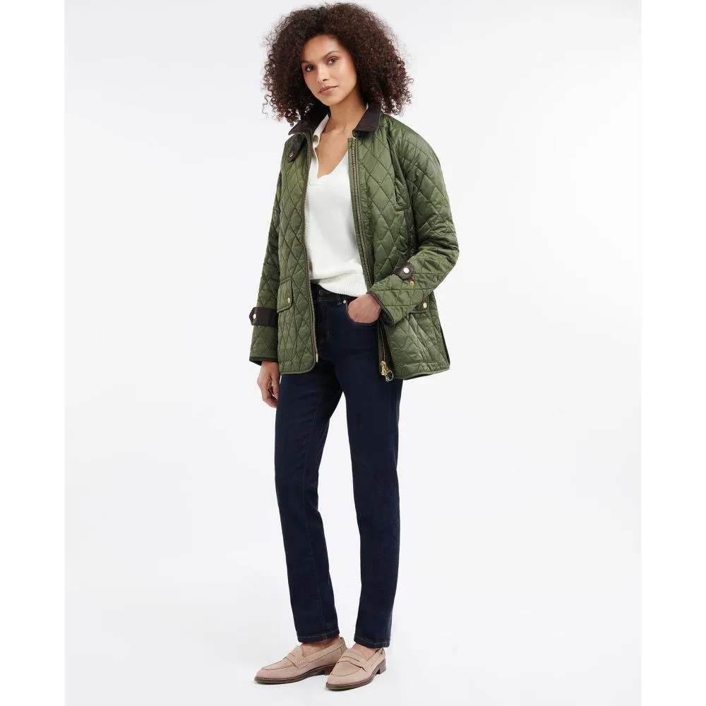 Barbour Kelham Ladies Quilted Jacket - Olive/Classic