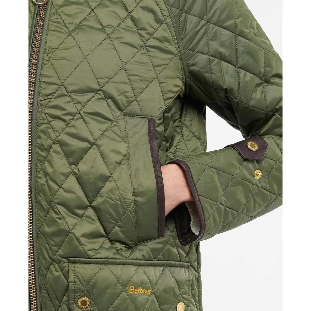 Barbour Kelham Ladies Quilted Jacket - Olive/Classic