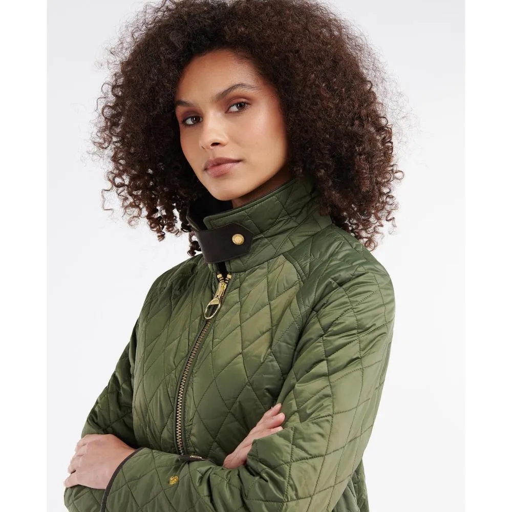 Barbour Kelham Ladies Quilted Jacket - Olive/Classic