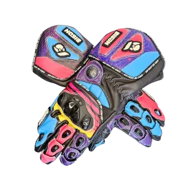 Bison Thor.3 Custom Motorcycle Racing Gloves