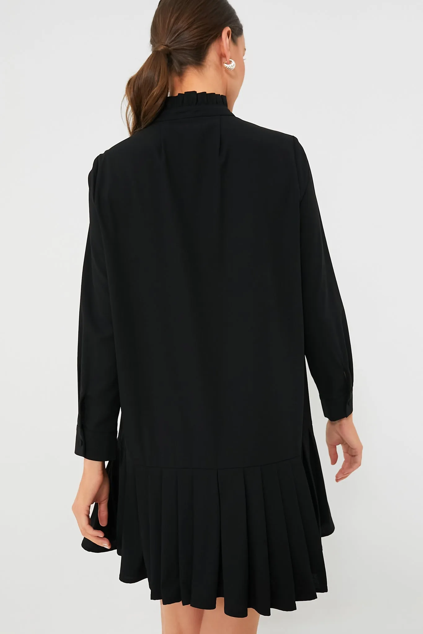 Black Crepe Tate Dress