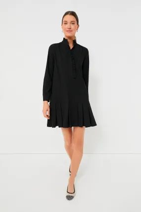 Black Crepe Tate Dress