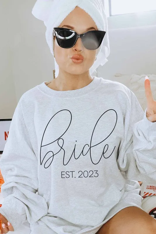 BRIDE EST 2023 GRAPHIC SWEATSHIRT