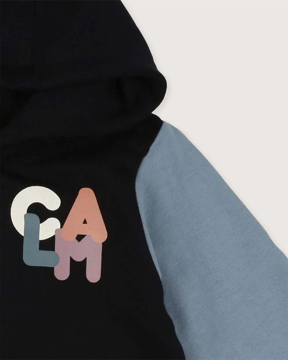 Calm Colour Block Hoodie