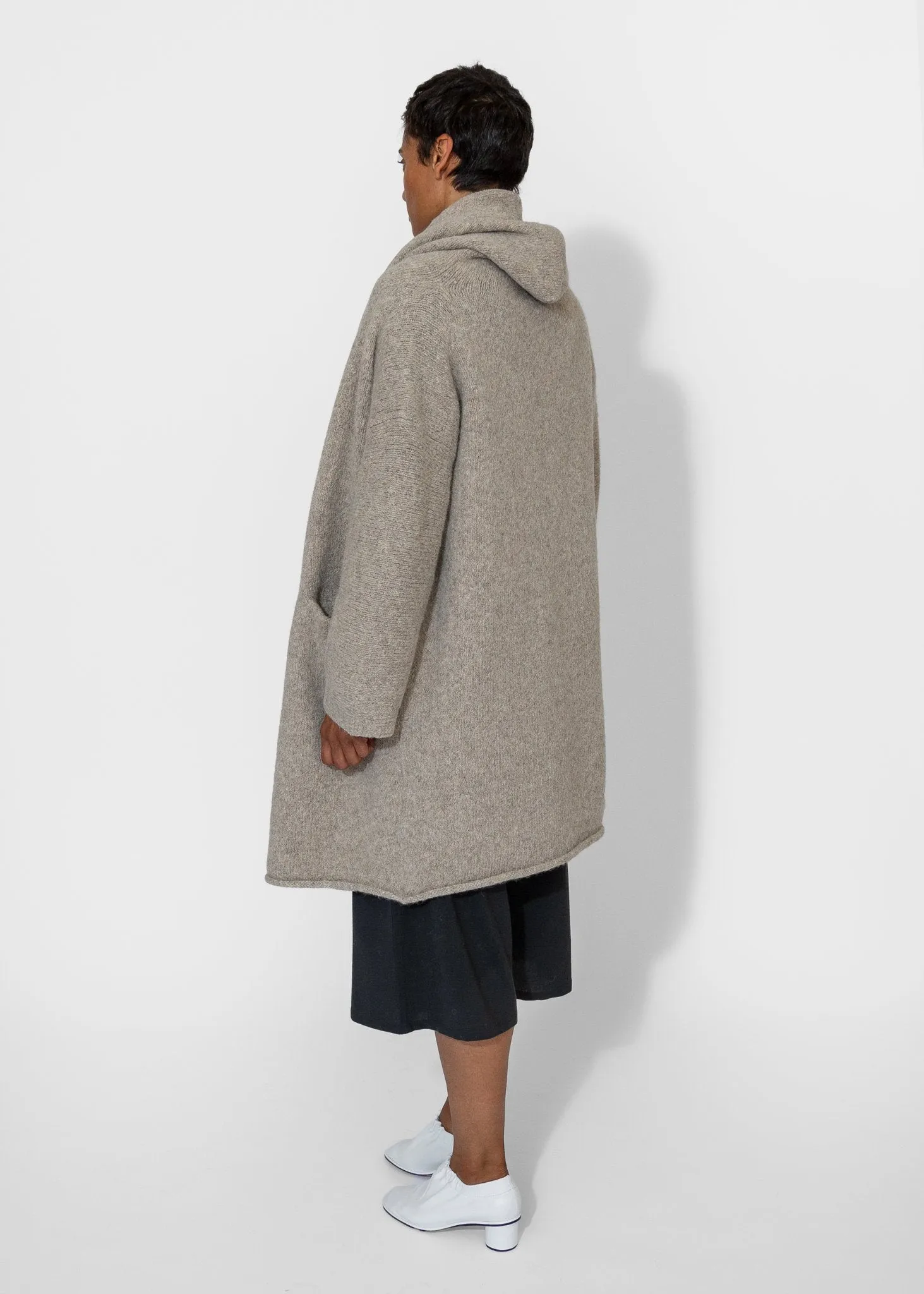 Capote Coat in Dust