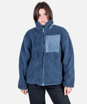 Cedar Hi Pile Fleece Jacket - Blue