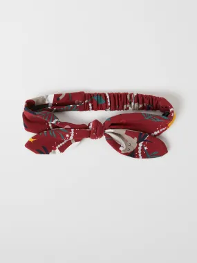 Christmas Print Kids Hair Band