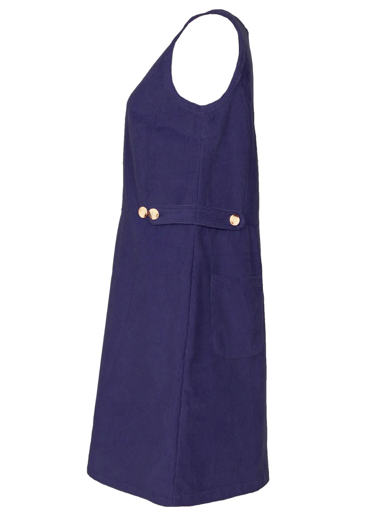 Cord Button Dress Naval Academy