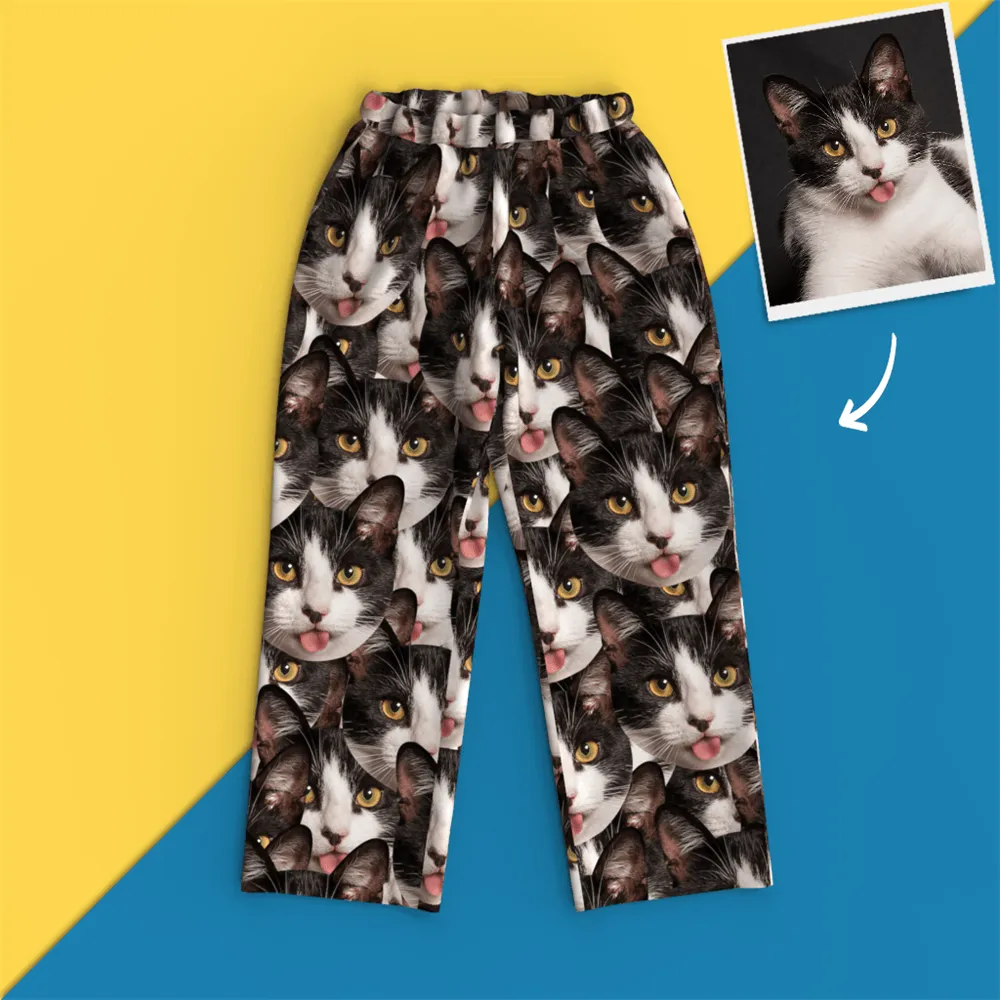 Custom Face Pajamas - Face Mash Dog