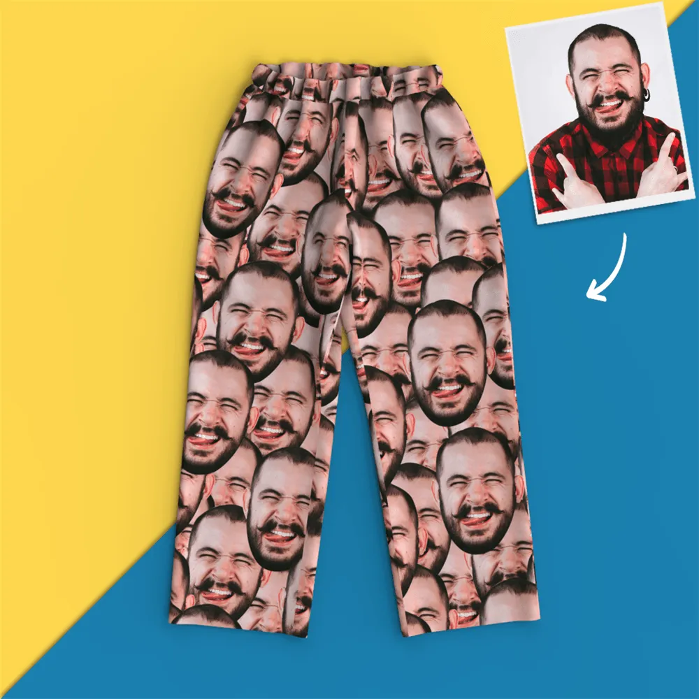 Custom Face Pajamas - Face Mash Dog