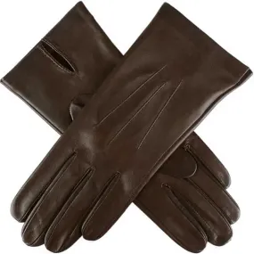 DENTS Joanna Unlined Leather Gloves - Womens - Mocha