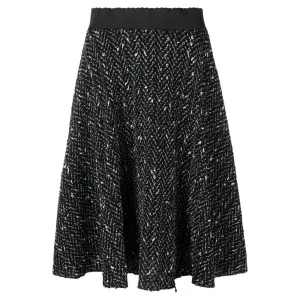 Dolce & Gabbana Black Wool Skirt