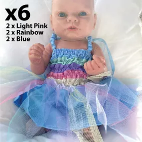 Dolls Fairy Dress x 6