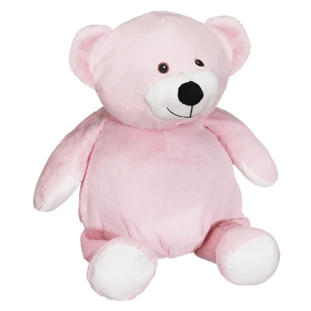 EB Embroider Buddies: Mister Buddy Bear Pink 16" - CLEARANCE PRODUCT - Originally $19.85