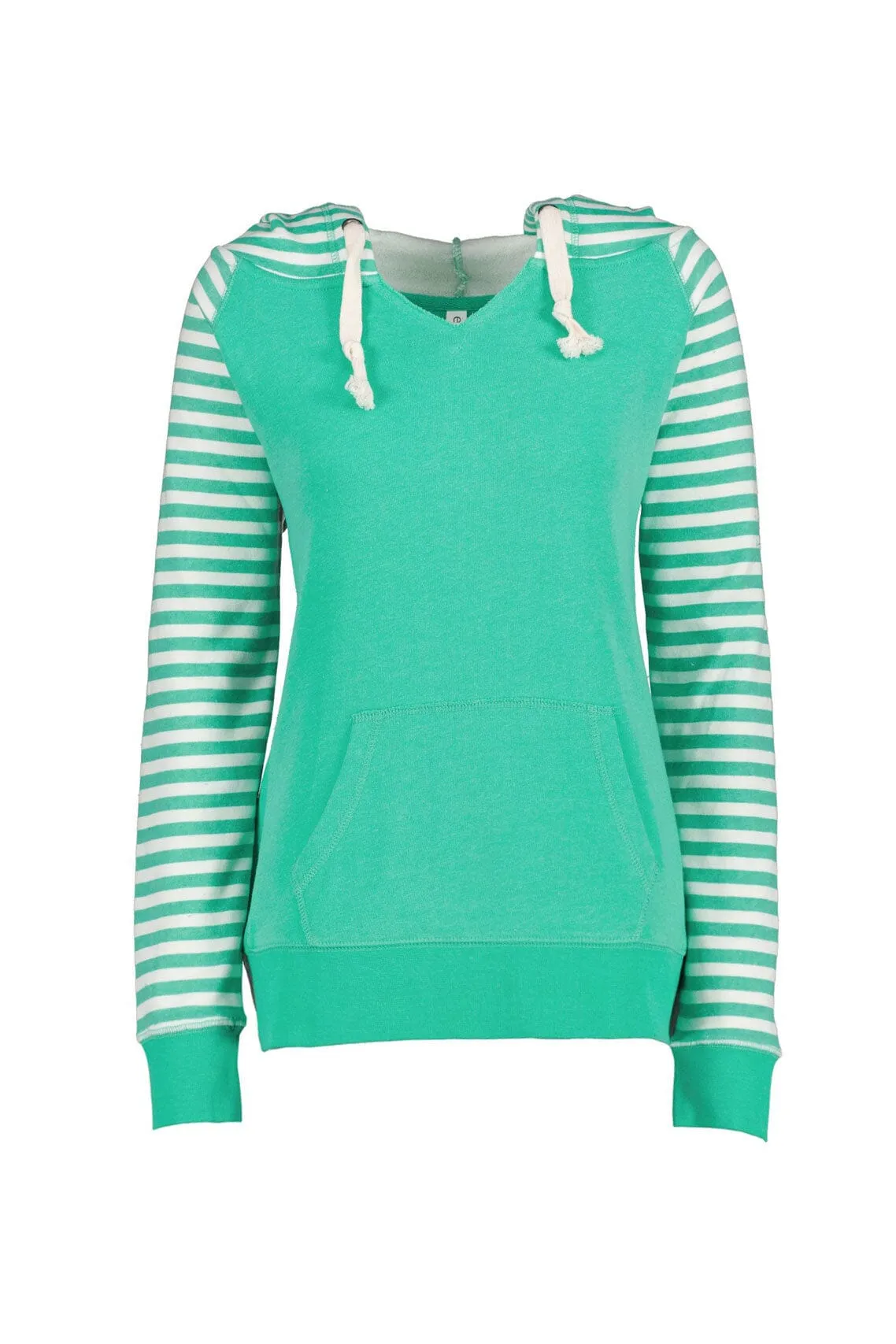 Enza Women's Raglan Sleeve Pullover Hoodie