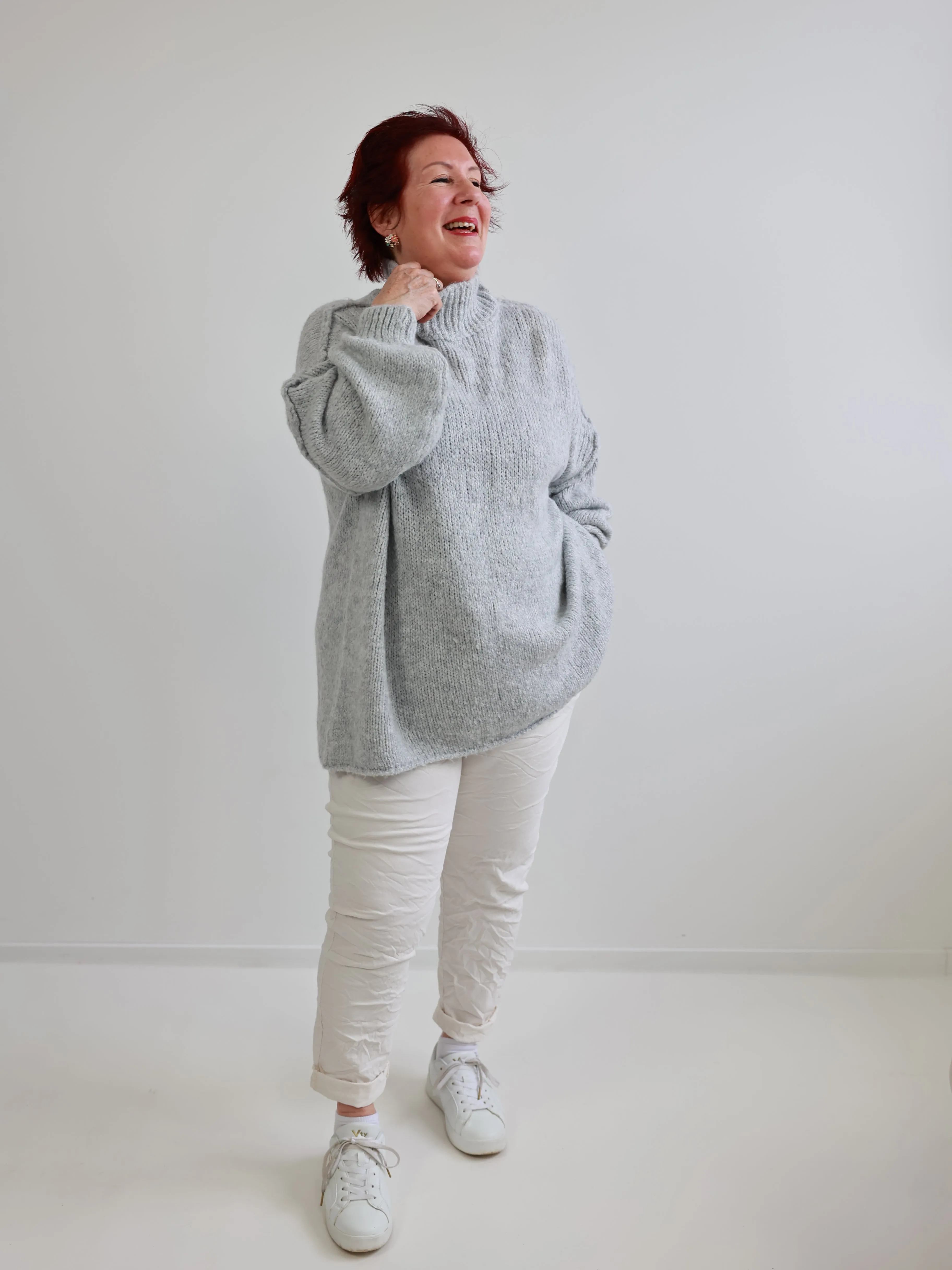 FARINA Plus Size Pullover - verschiedene Farben