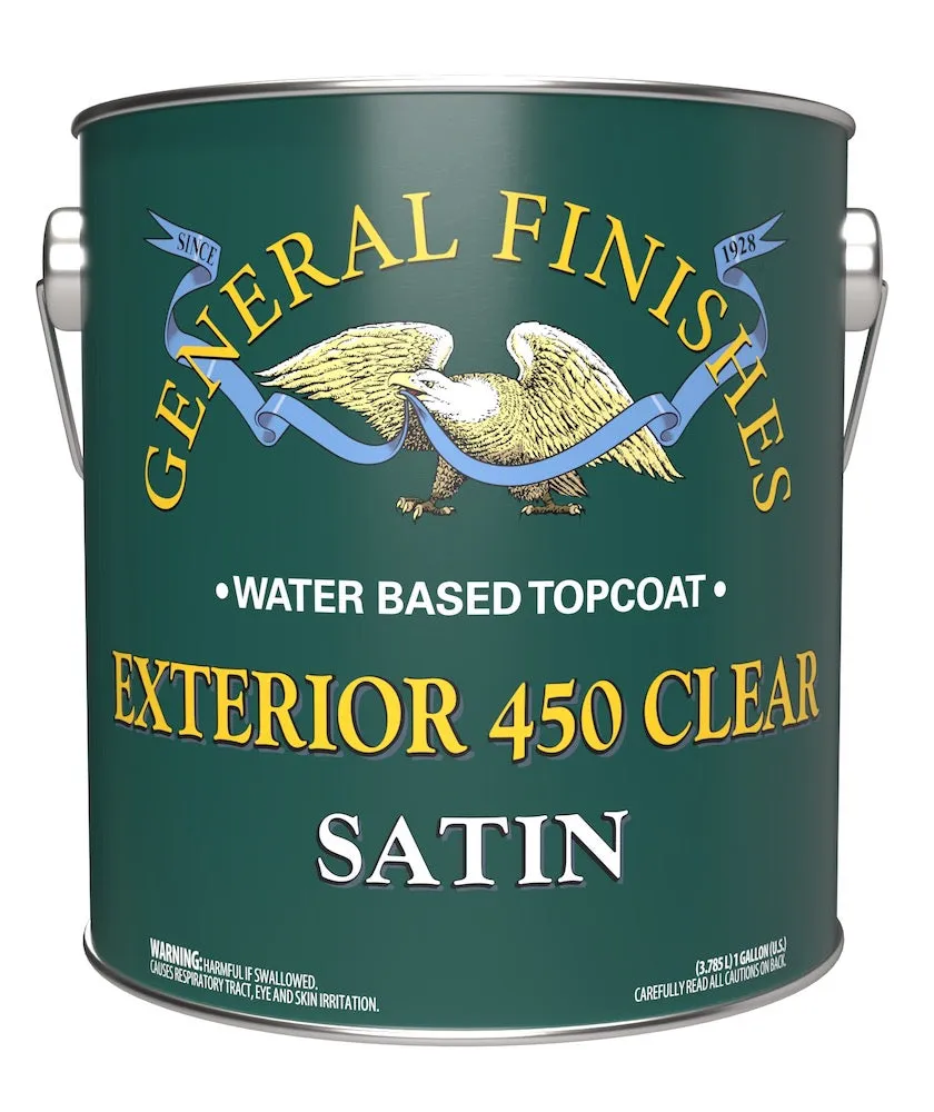 General Finishes Exterior 450 Water Based Top Coat