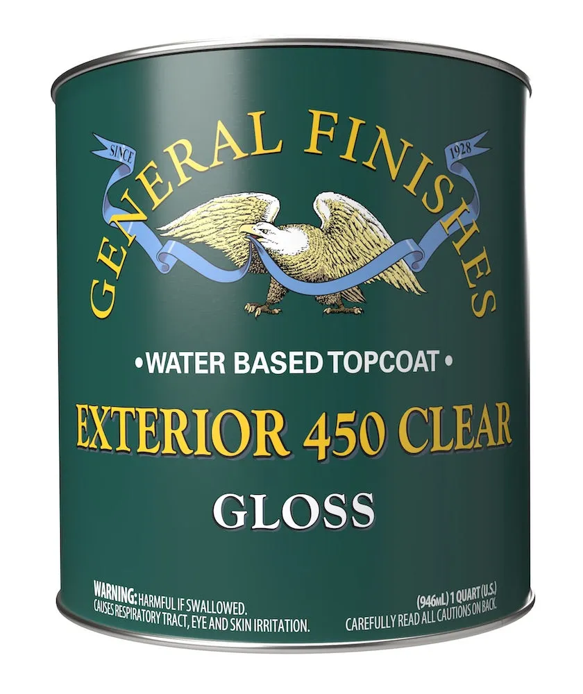 General Finishes Exterior 450 Water Based Top Coat