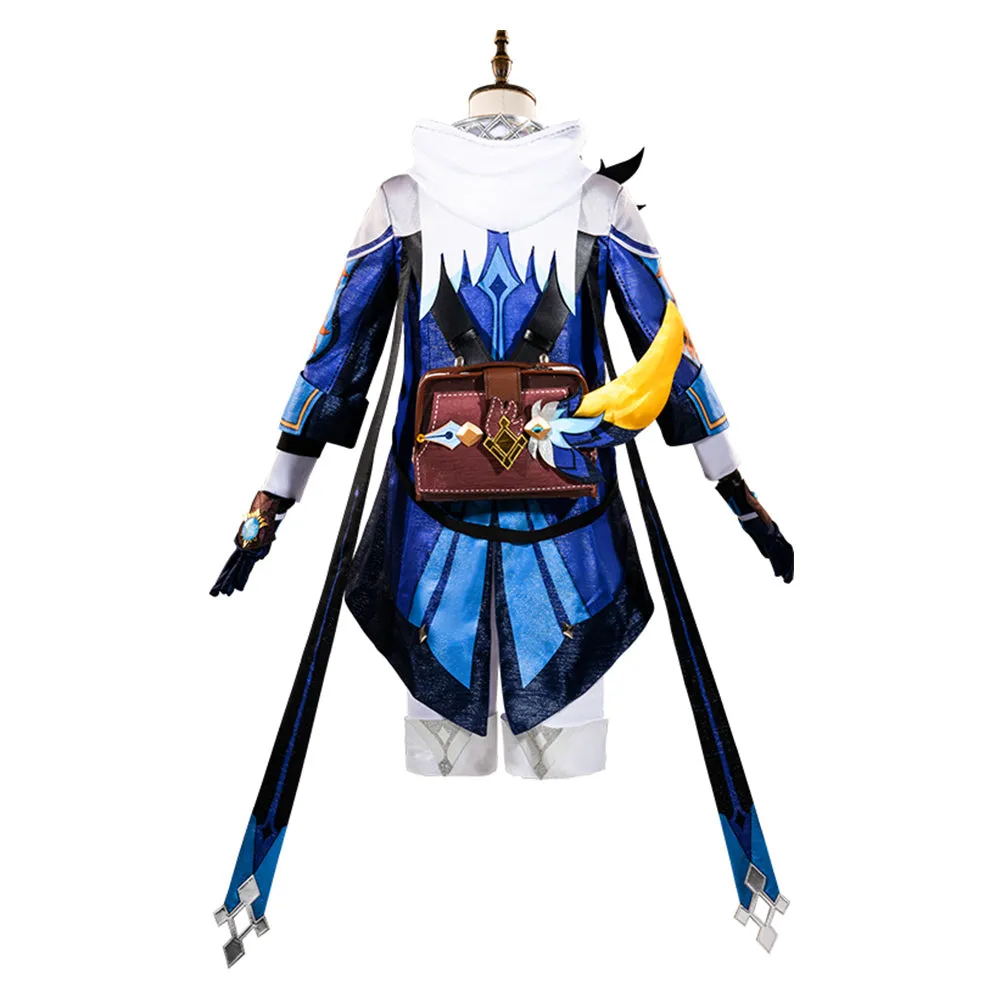 Genshin Impact Mika Codplay Costume Outfits Halloween Carnival Suit