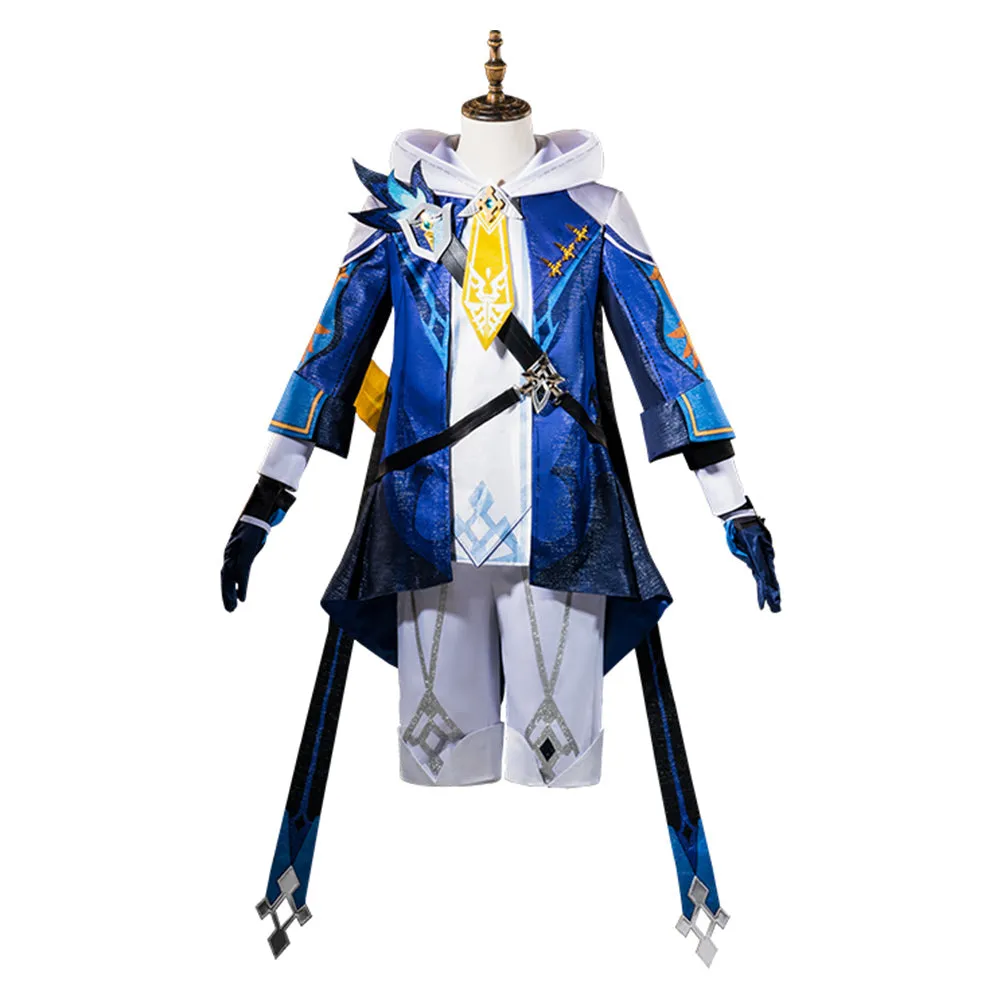 Genshin Impact Mika Codplay Costume Outfits Halloween Carnival Suit