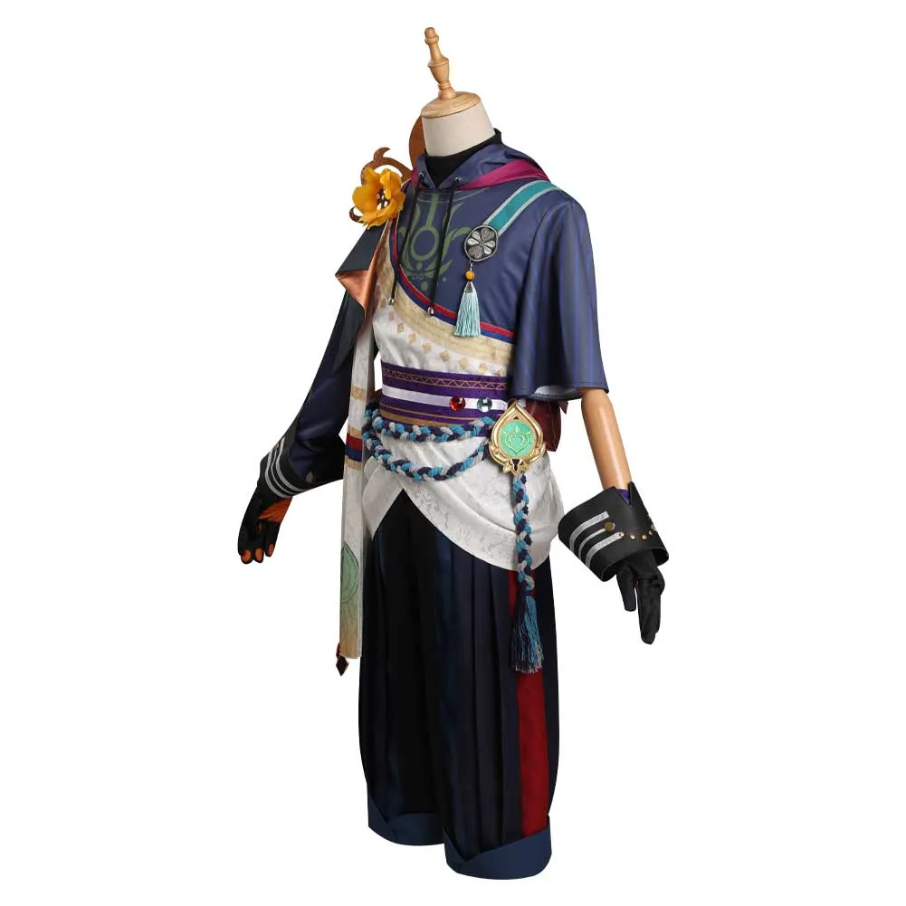 Genshin Impact - Tighnaria Cosplay Costume Outfits Halloween Carnival Suit