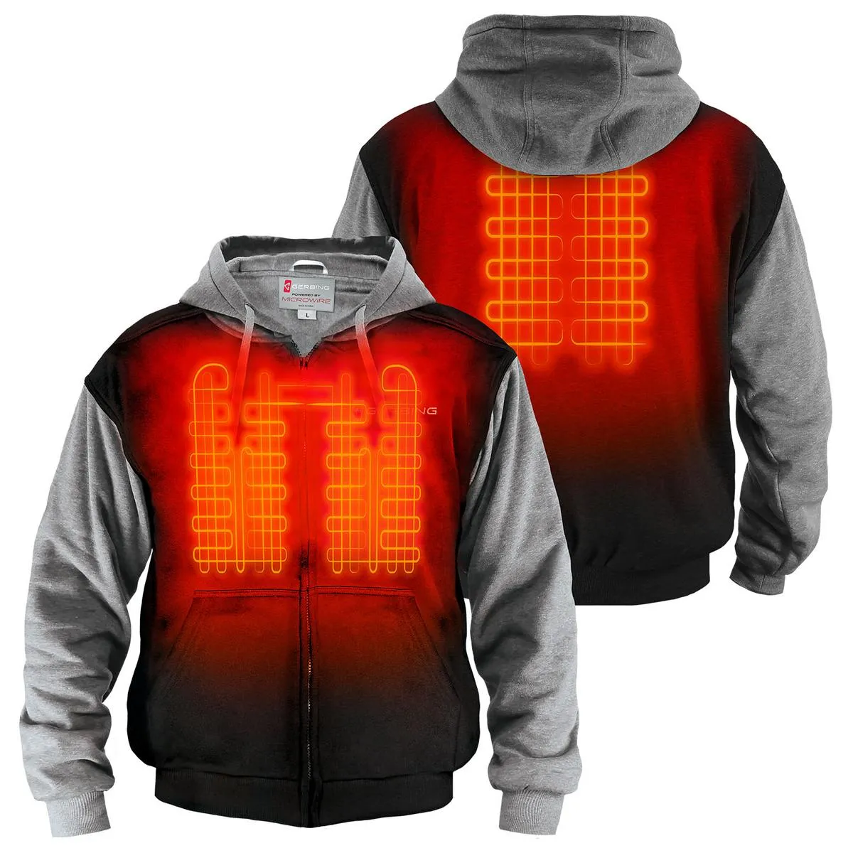 Gerbing 7V Battery Heated Hoodie Sweatshirt