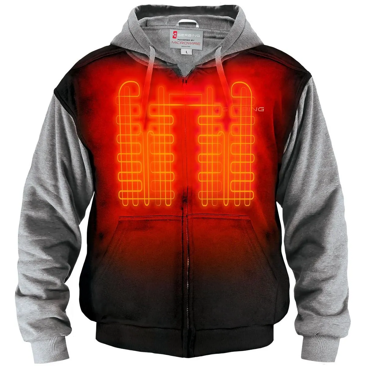 Gerbing 7V Battery Heated Hoodie Sweatshirt