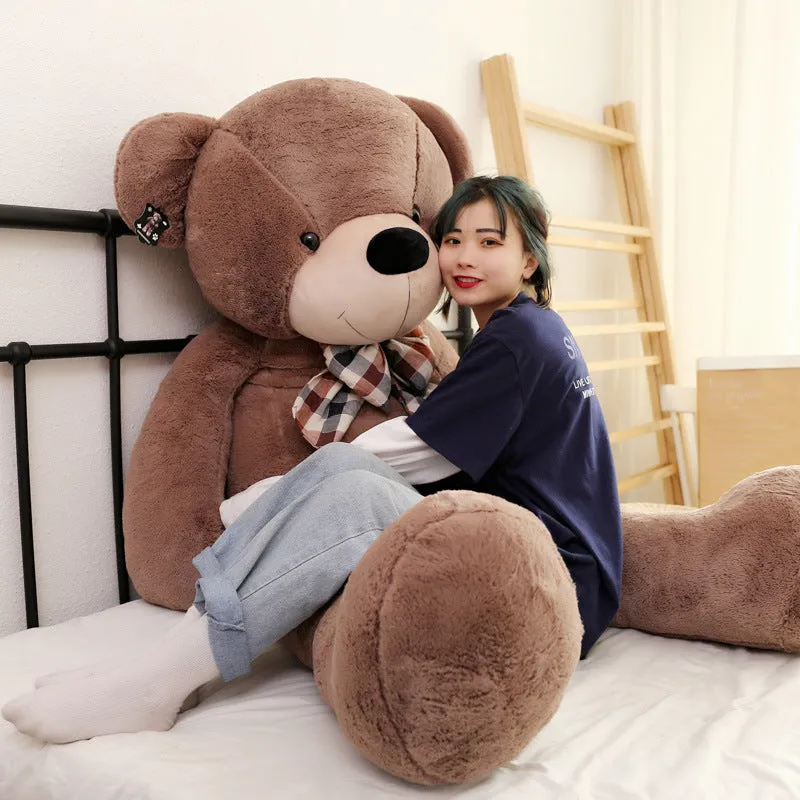 Giant Life Size Bow Tie Teddy Bear