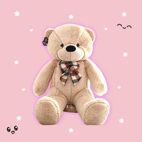 Giant Life Size Bow Tie Teddy Bear