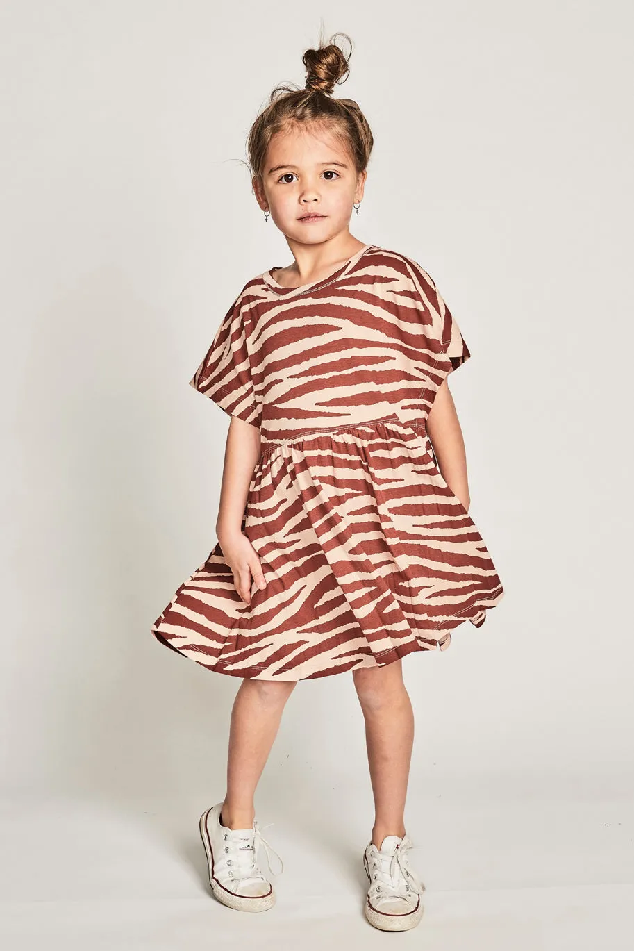 Girls Dress Munster Kids Sahara Dusk